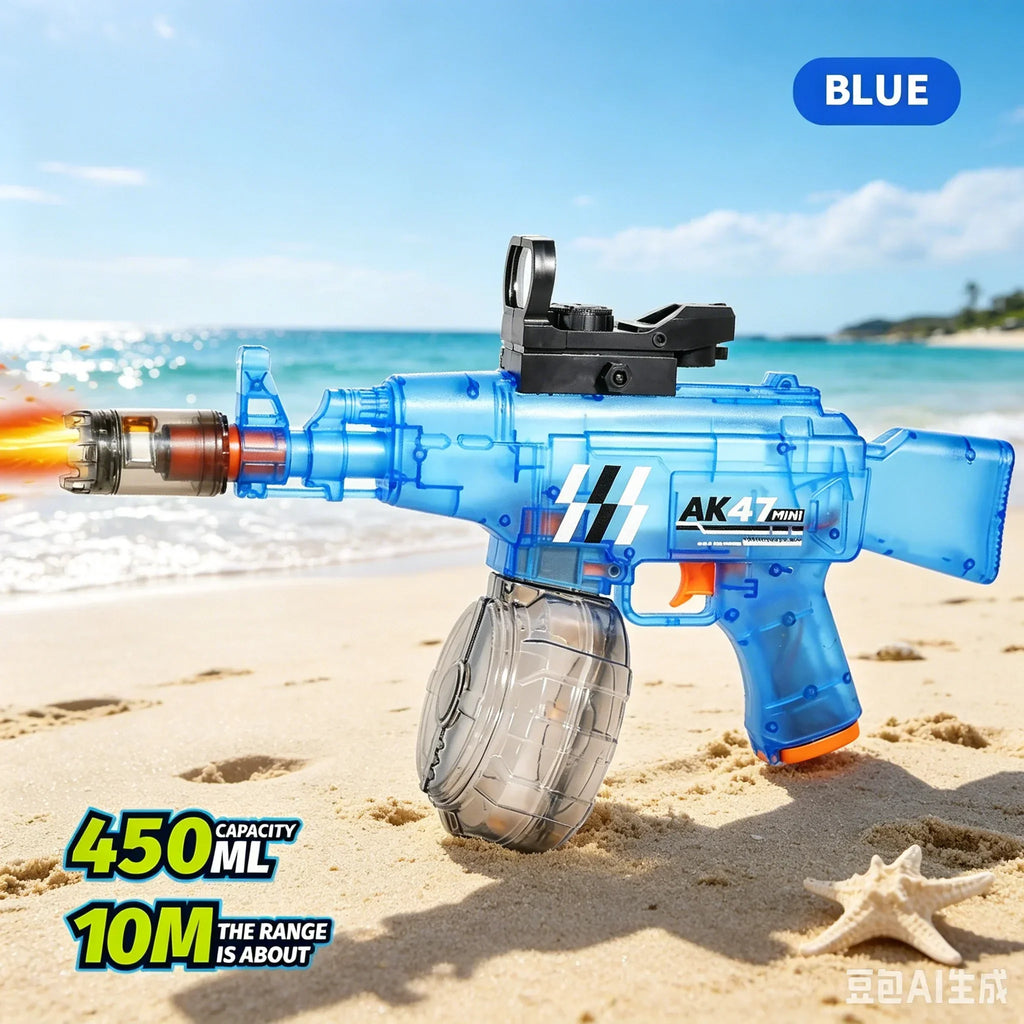 SplashSquad Flash Blaster — Electric Water Gun with LED Lights