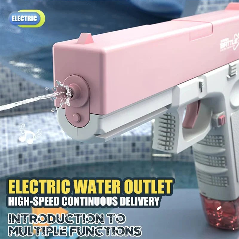 SplashSquad Swift — Portable Electric Burst Water Gun