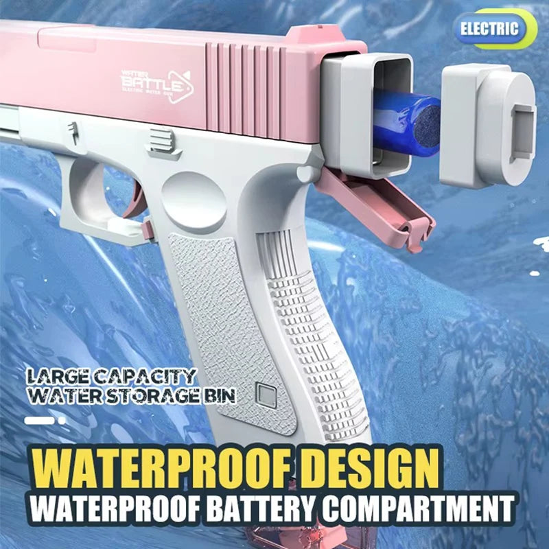 SplashSquad Swift — Portable Electric Burst Water Gun