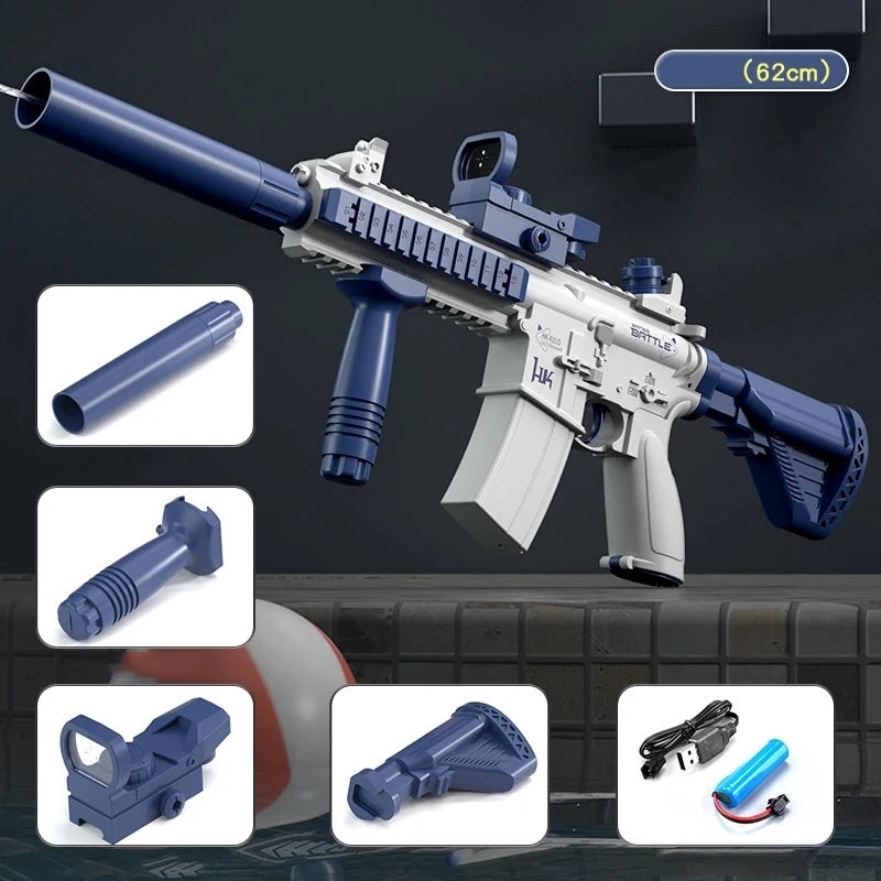 SplashSquad M416 Pro — Fully Automatic Electric Water Gun