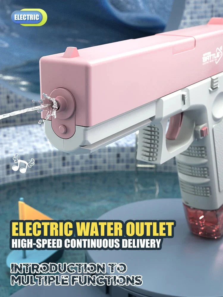 SplashSquad Swift — Portable Electric Burst Water Gun