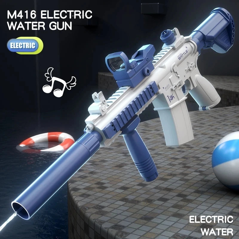SplashSquad M416 Pro — Fully Automatic Electric Water Gun