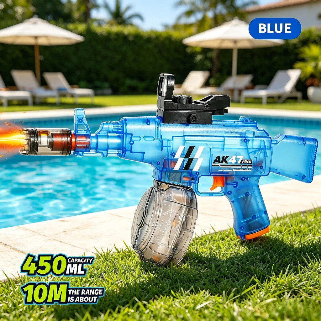 SplashSquad Flash Blaster — Electric Water Gun with LED Lights